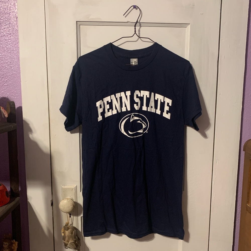 Penn State Navy Blue Lion Logo Unisex Shirt